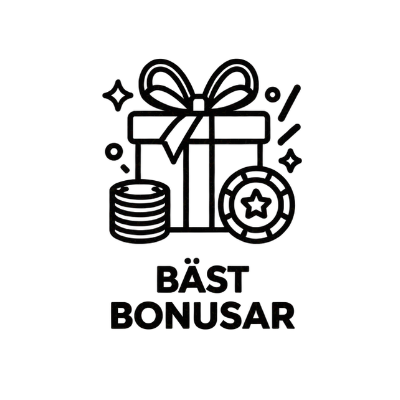 Casinon med bÀst bonusar