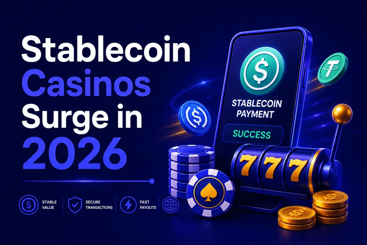 Stablecoin Casinos Surge in 2026